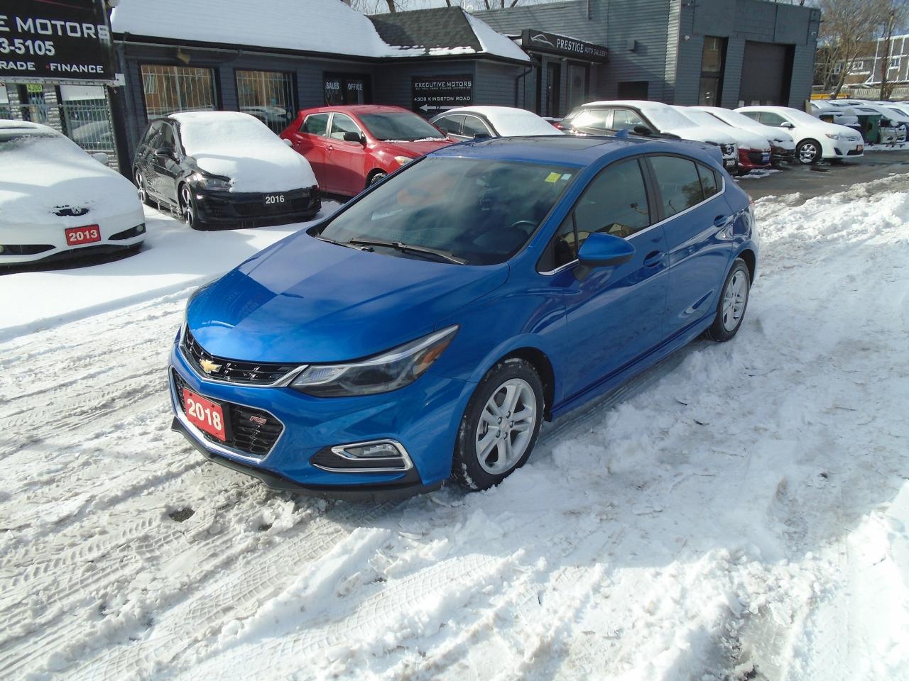 Used 2018 Chevrolet Cruze RS PACKAGE/ SUNROOF / REMOTE START/ HEATED SEATS/ for sale in Scarborough, ON