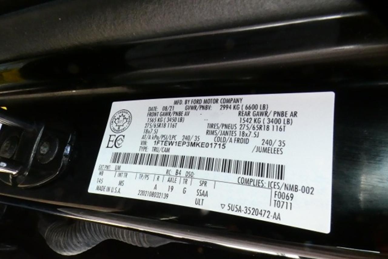 2021 Ford F-150 XLT 4WD ecoboost SuperCrew 5.5' Box w/cloth, BUC - Photo #20