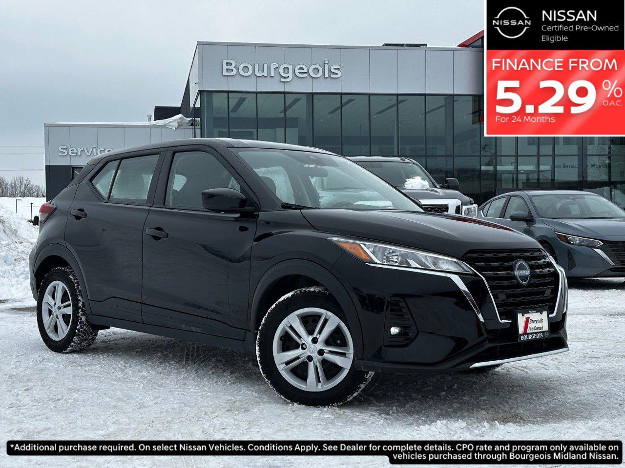 Used 2024 Nissan Kicks S FWD for sale in Midland, ON