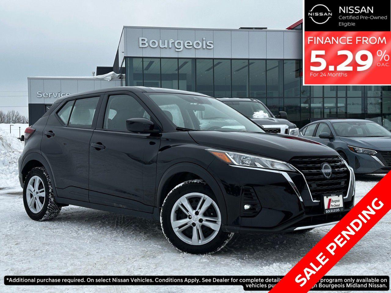 Used 2024 Nissan Kicks S FWD for sale in Midland, ON