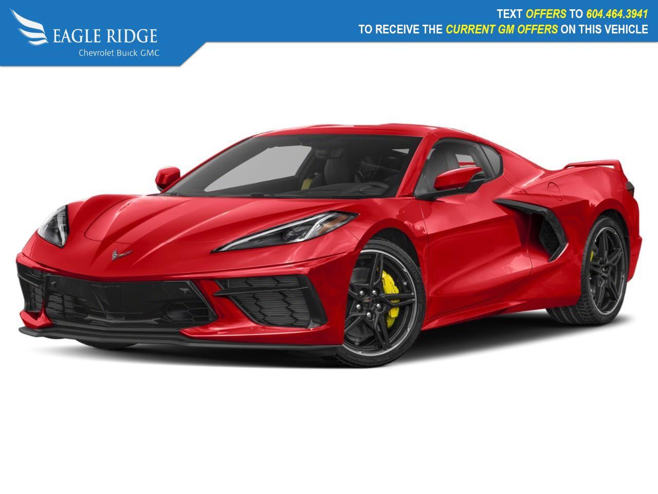 New 2025 Chevrolet Corvette Stingray Z51 performance suspension with magnetic selective ride control, 6.2L V8 engine, noise control, engine sound enhancement, for sale in Coquitlam, BC