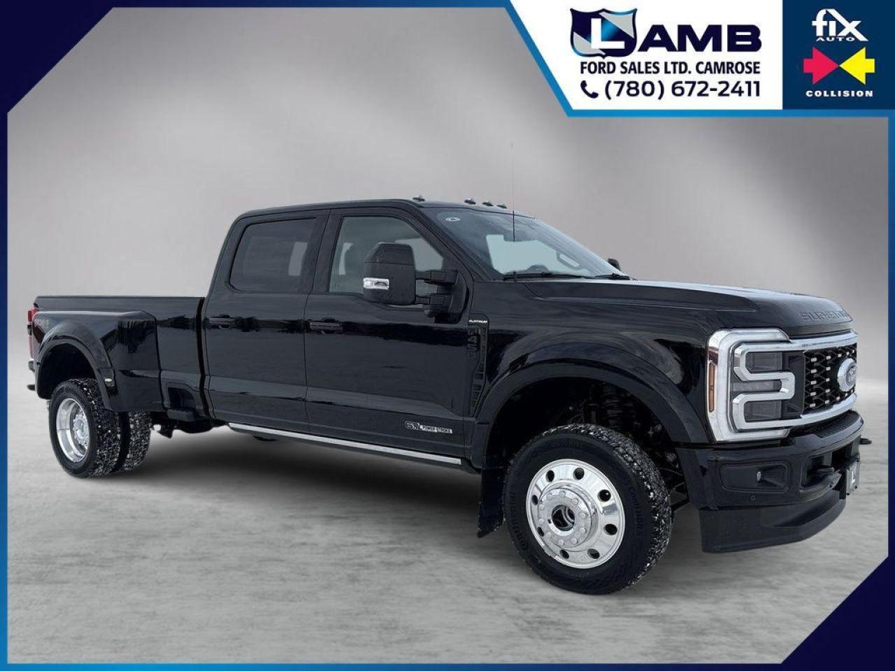 New 2025 Ford F-450 Super Duty DRW PLATINUM 8' Box 773A for sale in Camrose, AB