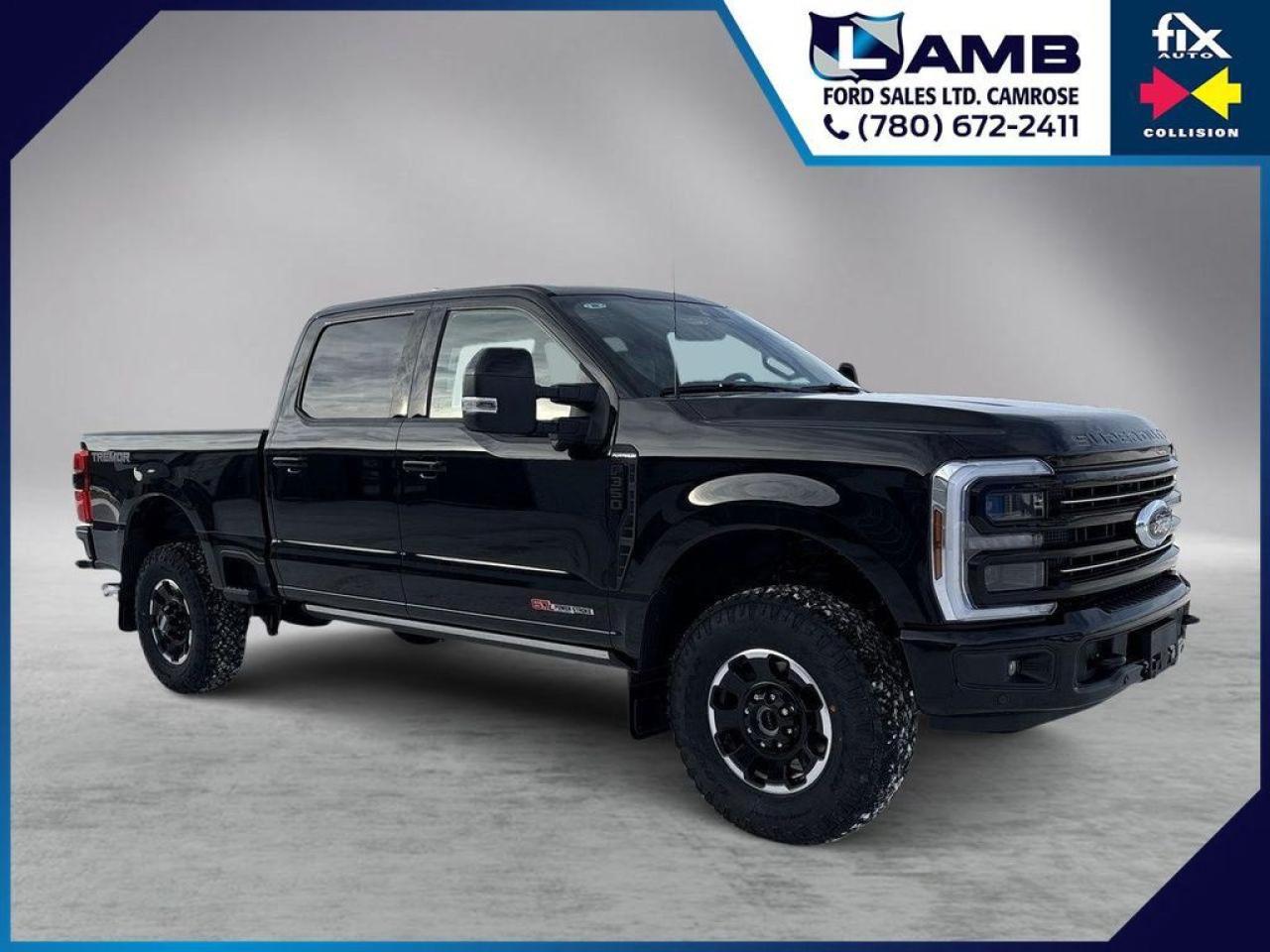 New 2025 Ford F-350 Super Duty SRW PLATINUM 6.8' Box 713A for sale in Camrose, AB