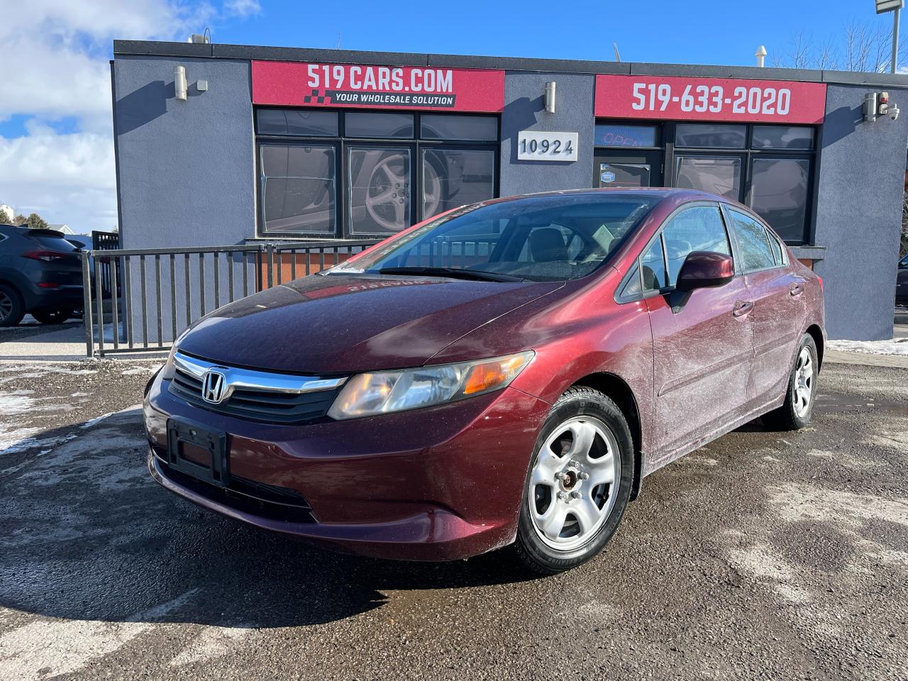 Used 2012 Honda Civic LX for sale in St. Thomas, ON