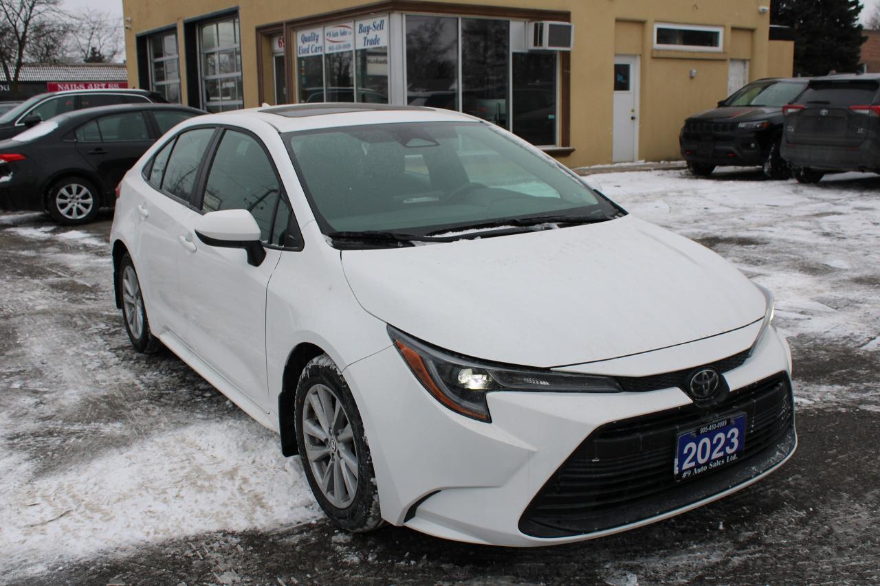 Used 2023 Toyota Corolla LE CVT with sunroof for sale in Brampton, ON