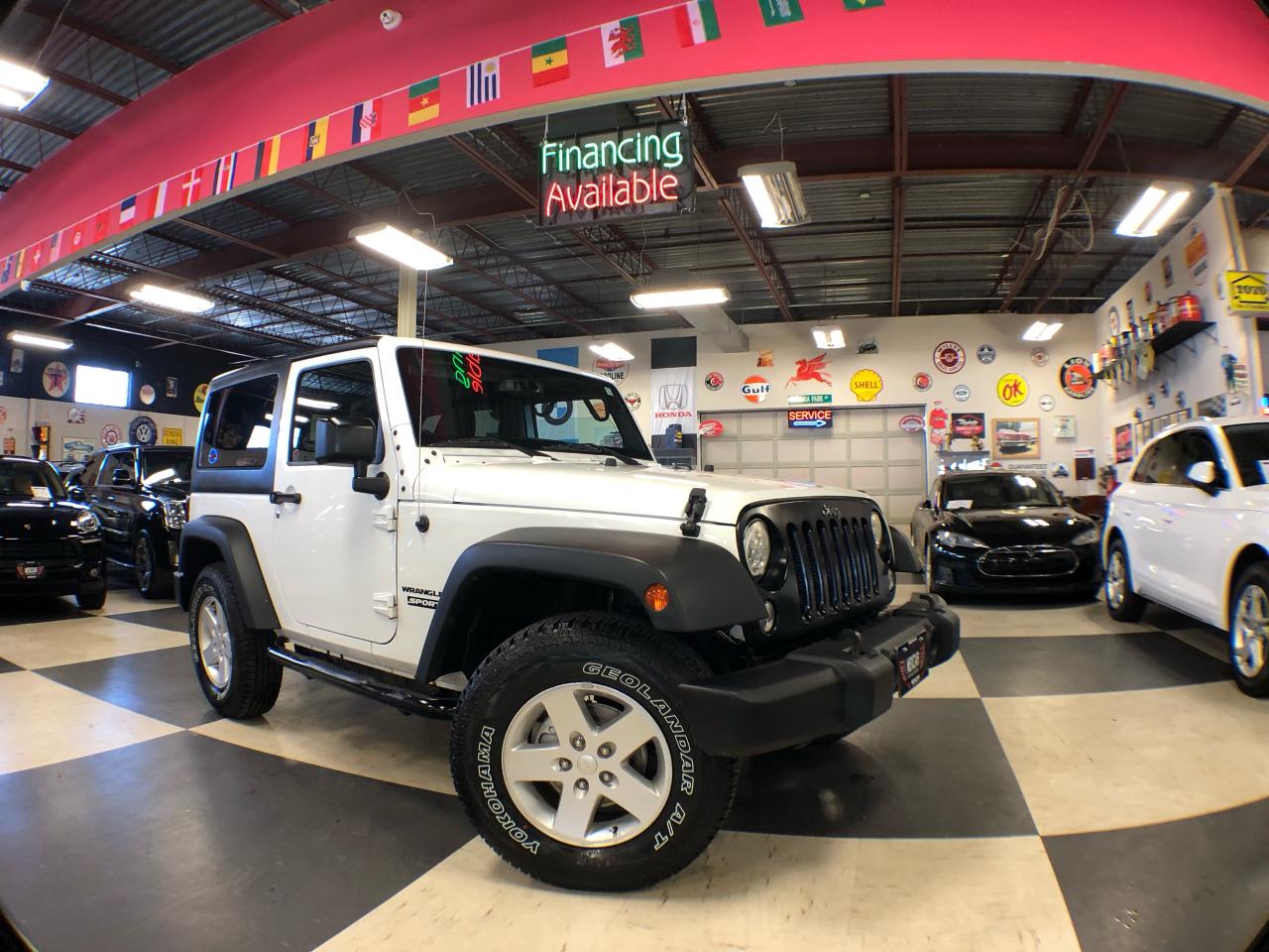 Used 2017 Jeep Wrangler SPORT AUTO 4WD AUTO A/C BLUETOOTH H/SEATS CAMERA for sale in North York, ON