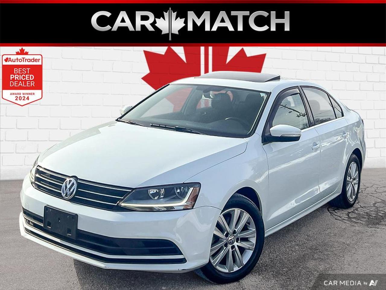 Used 2017 Volkswagen Jetta WOLFSBURG EDITION / ROOF / BACKCAM /  NO ACCIDENTS for sale in Cambridge, ON