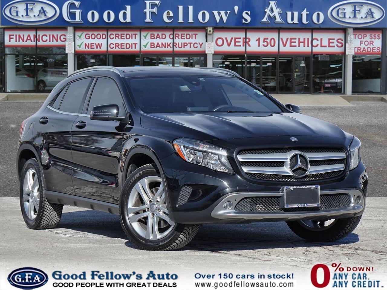 Used 2017 Mercedes-Benz GLA 4MATIC, LEATHER SEATS, PANORAMIC ROOF, REARVIEW CA for sale in Toronto, ON