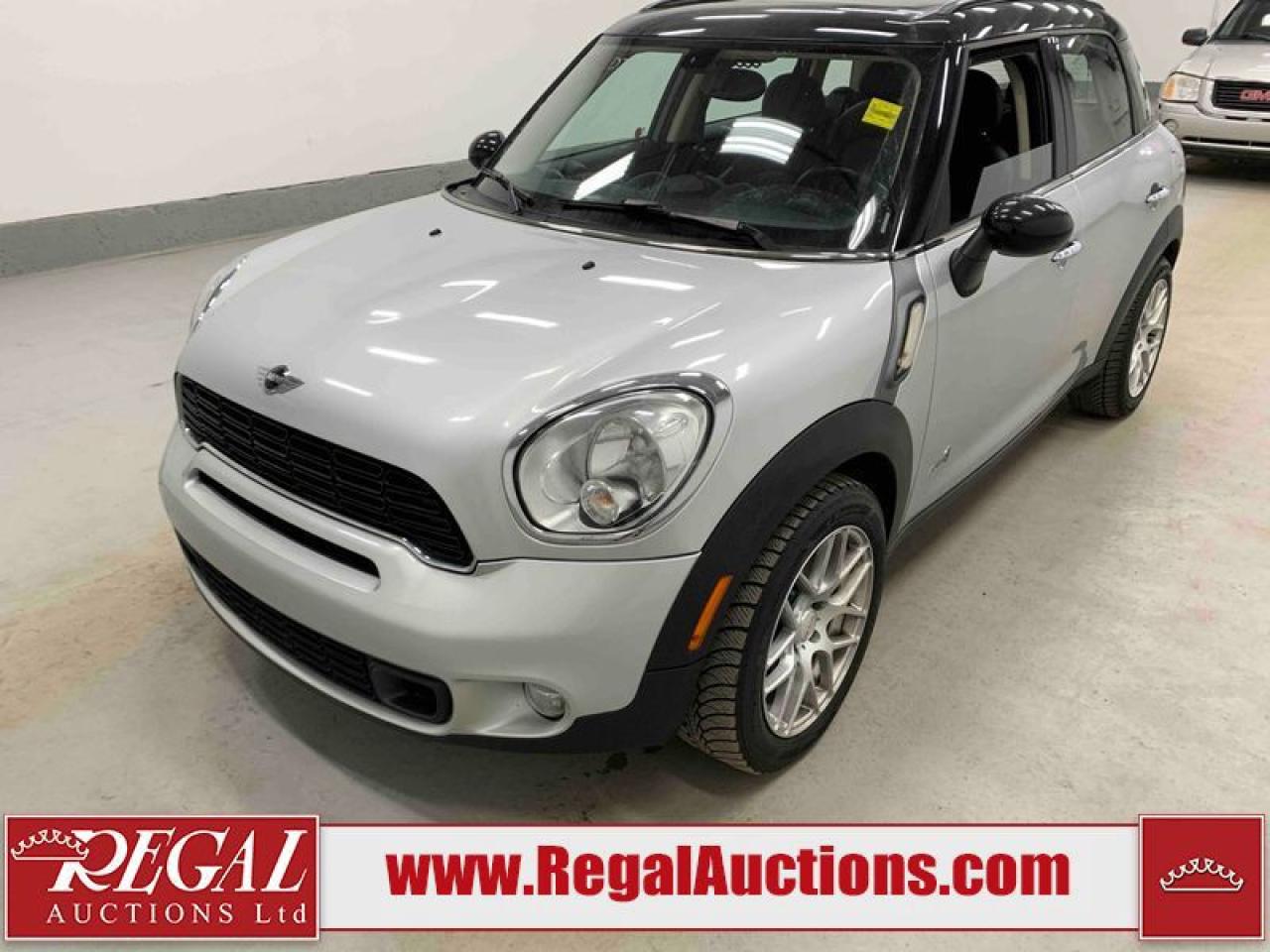 Used 2012 MINI Cooper Countryman Cooper S ALL4 for sale in Calgary, AB