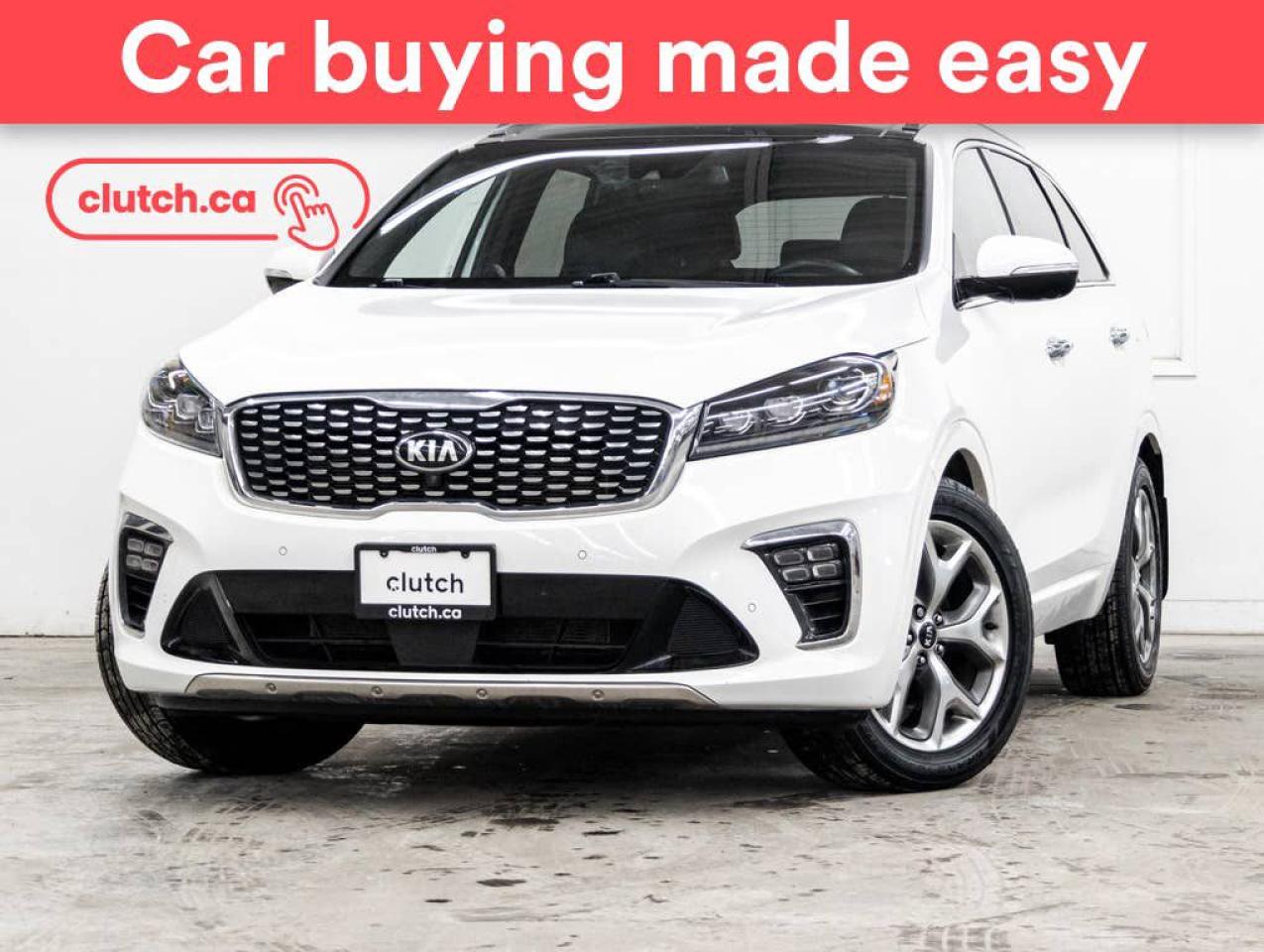 Used 2020 Kia Sorento SX AWD w/ Apple CarPlay & Android Auto, Panoramic Moonroof, Nav for sale in Toronto, ON