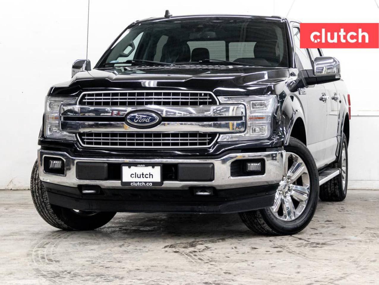 Used 2020 Ford F-150 Lariat SuperCrew 4WD w/ Apple CarPlay & Android Auto, Dual Zone A/C, Panoramic Sunroof for sale in Toronto, ON