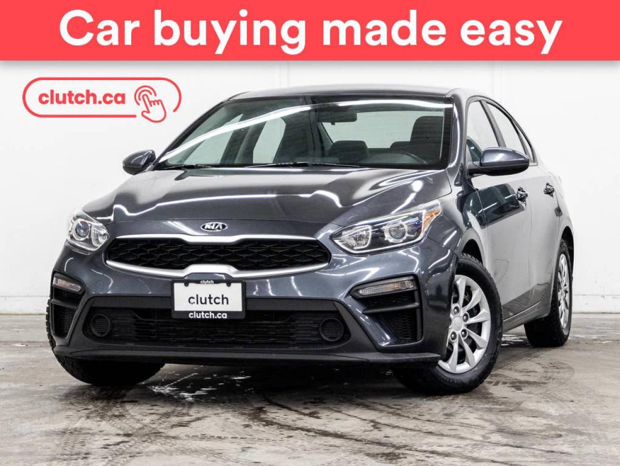 Used 2021 Kia Forte LX w/ Apple CarPlay & Android Auto, Rearview Cam, A/C for sale in Toronto, ON