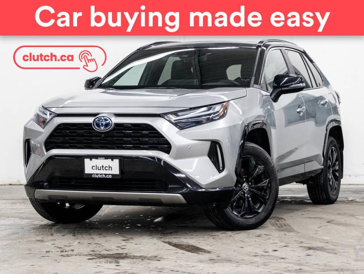 Used 2022 Toyota RAV4 Hybrid XSE AWD w/ Technology Pkg w/ Apple CarPlay & Android Auto, Power Moonroof, Nav for sale in Toronto, ON