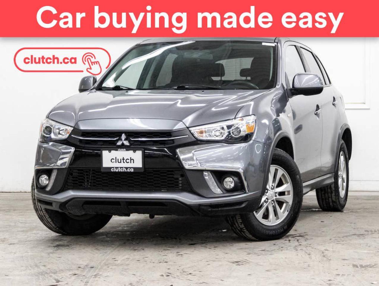 Used 2019 Mitsubishi RVR SE AWC w/ Apple CarPlay & Android Auto, Heated Front Seats, Rearview Camera for sale in Toronto, ON