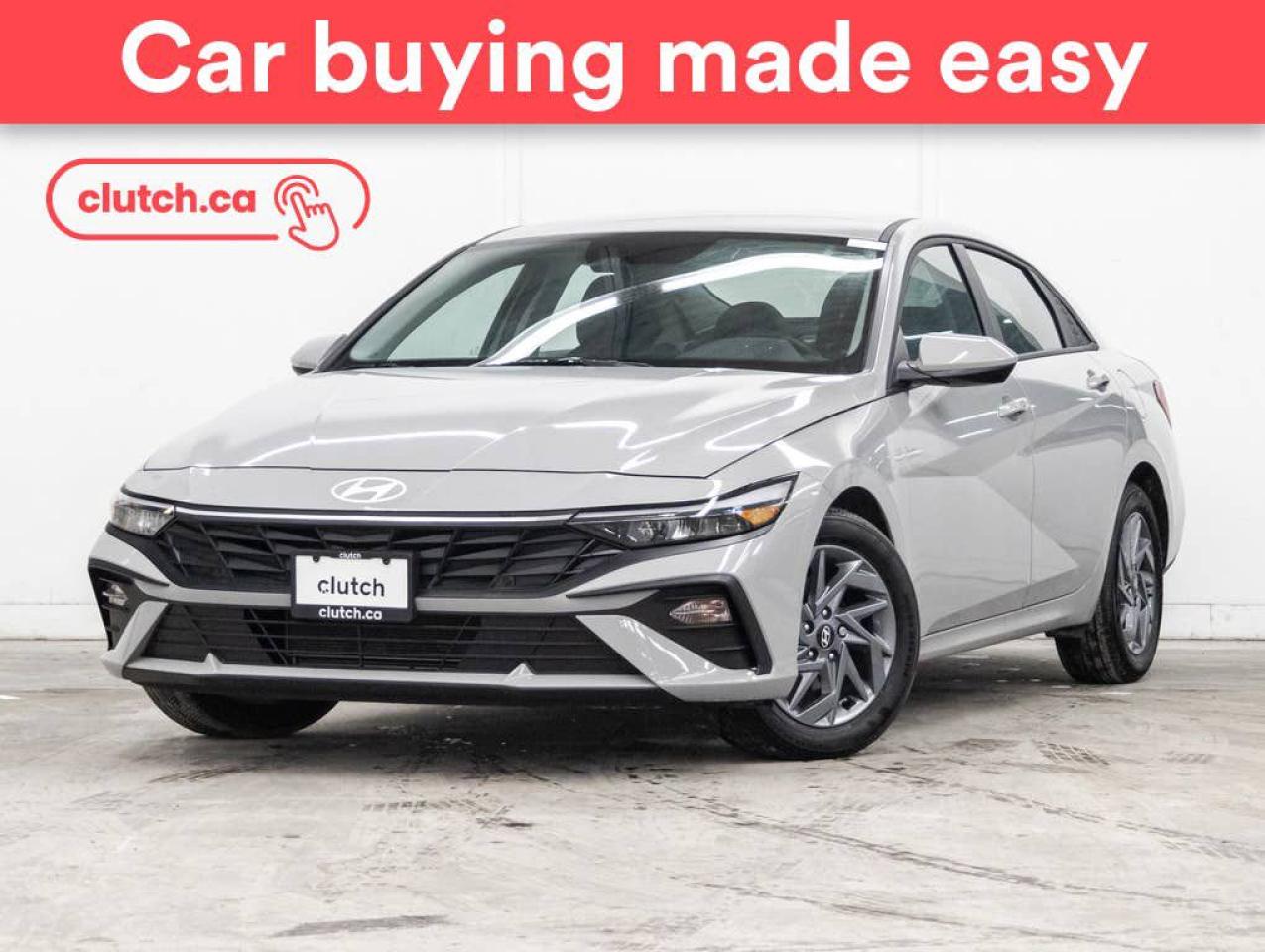 Used 2024 Hyundai Elantra Preferred w/ Apple CarPlay & Android Auto, Heated Steering Wheel, Heated Front Seats for sale in Toronto, ON