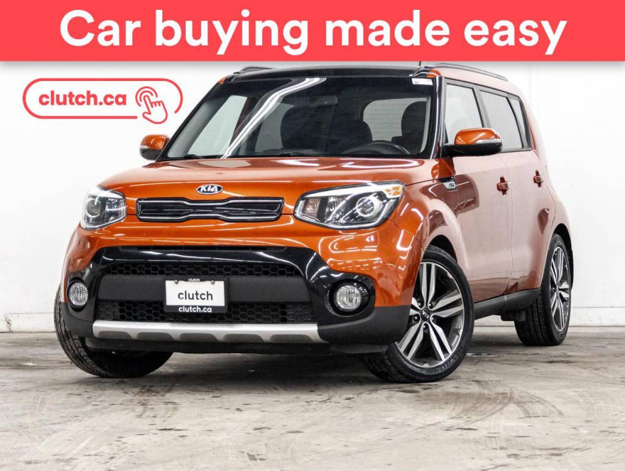 Used 2018 Kia Soul EX w/ Premium Pkg w/ Apple CarPlay & Android Auto, Panoramic Moonroof, A/C for sale in Toronto, ON