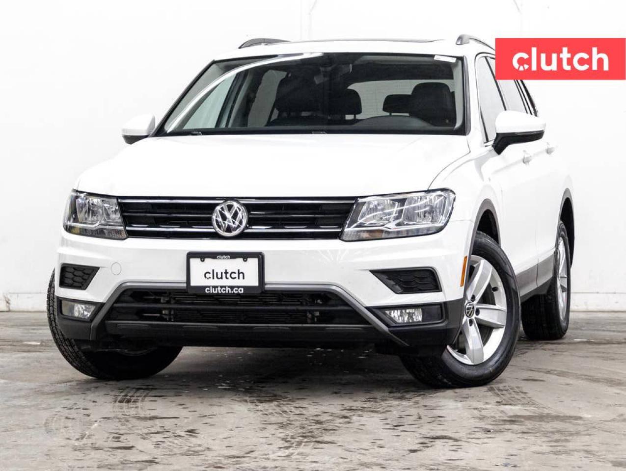 Used 2018 Volkswagen Tiguan Comfortline AWD w/ Discover Media Navigation Pkg w/ Apple CarPlay & Android Auto, Panoramic Moonroof, Nav for sale in Toronto, ON