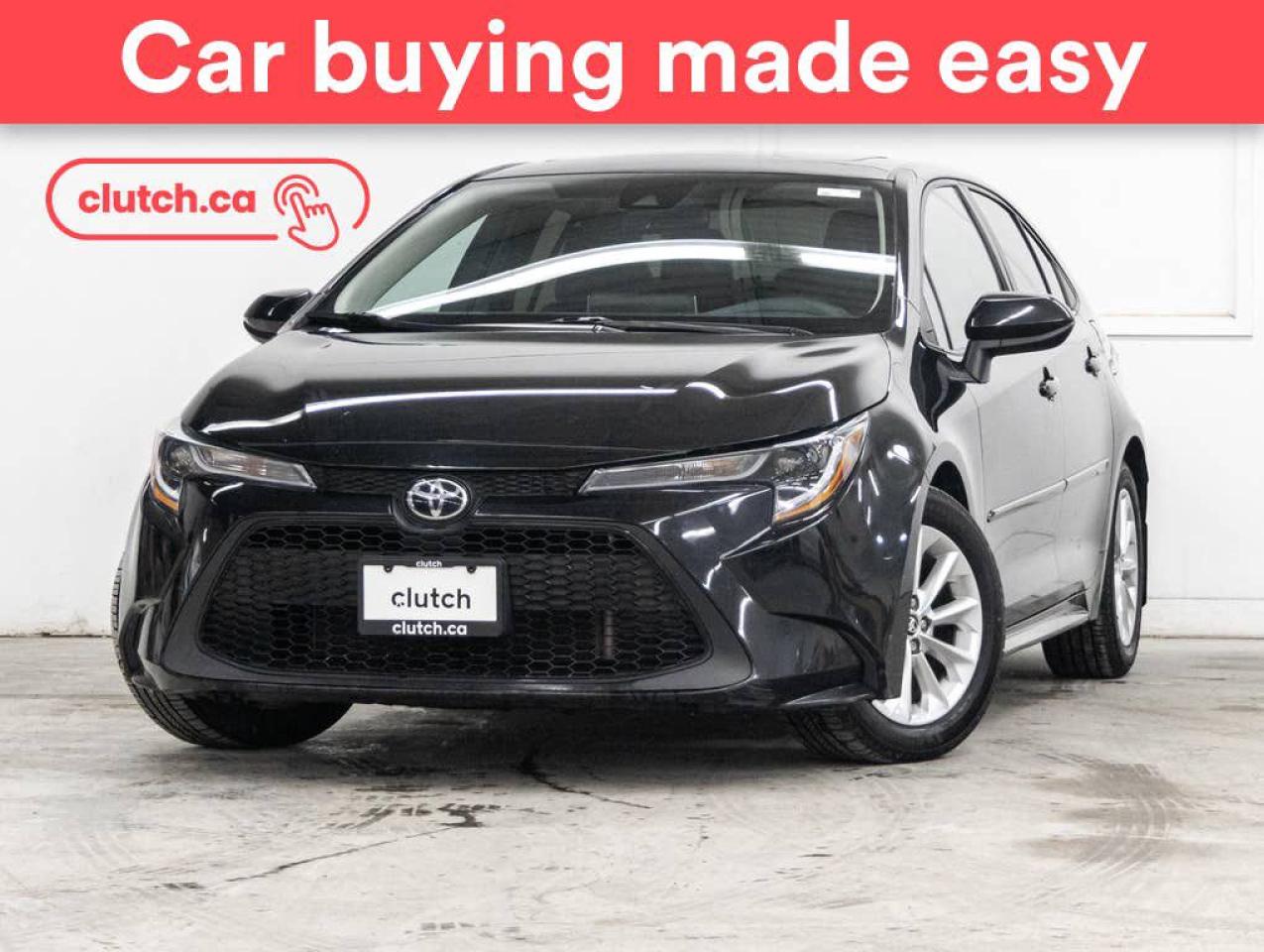 Used 2021 Toyota Corolla LE w/ Upgrade Pkg w/ Apple CarPlay & Android Auto, Power Moonroof, Rearview Cam for sale in Toronto, ON