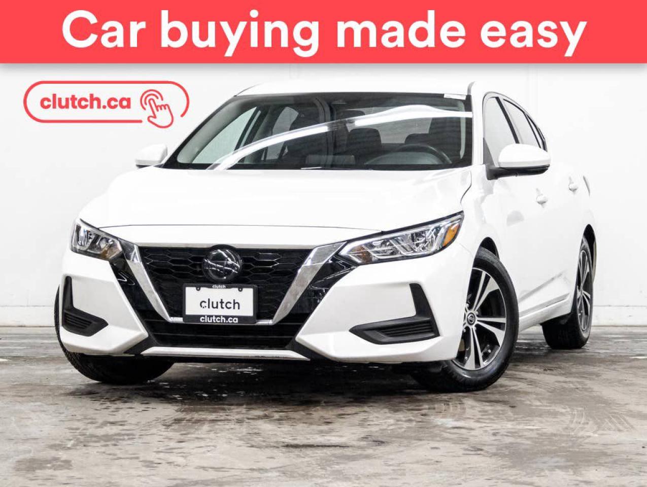 Used 2021 Nissan Sentra SV w/ Apple CarPlay & Android Auto, Rearview Cam, Dual Zone A/C for sale in Toronto, ON