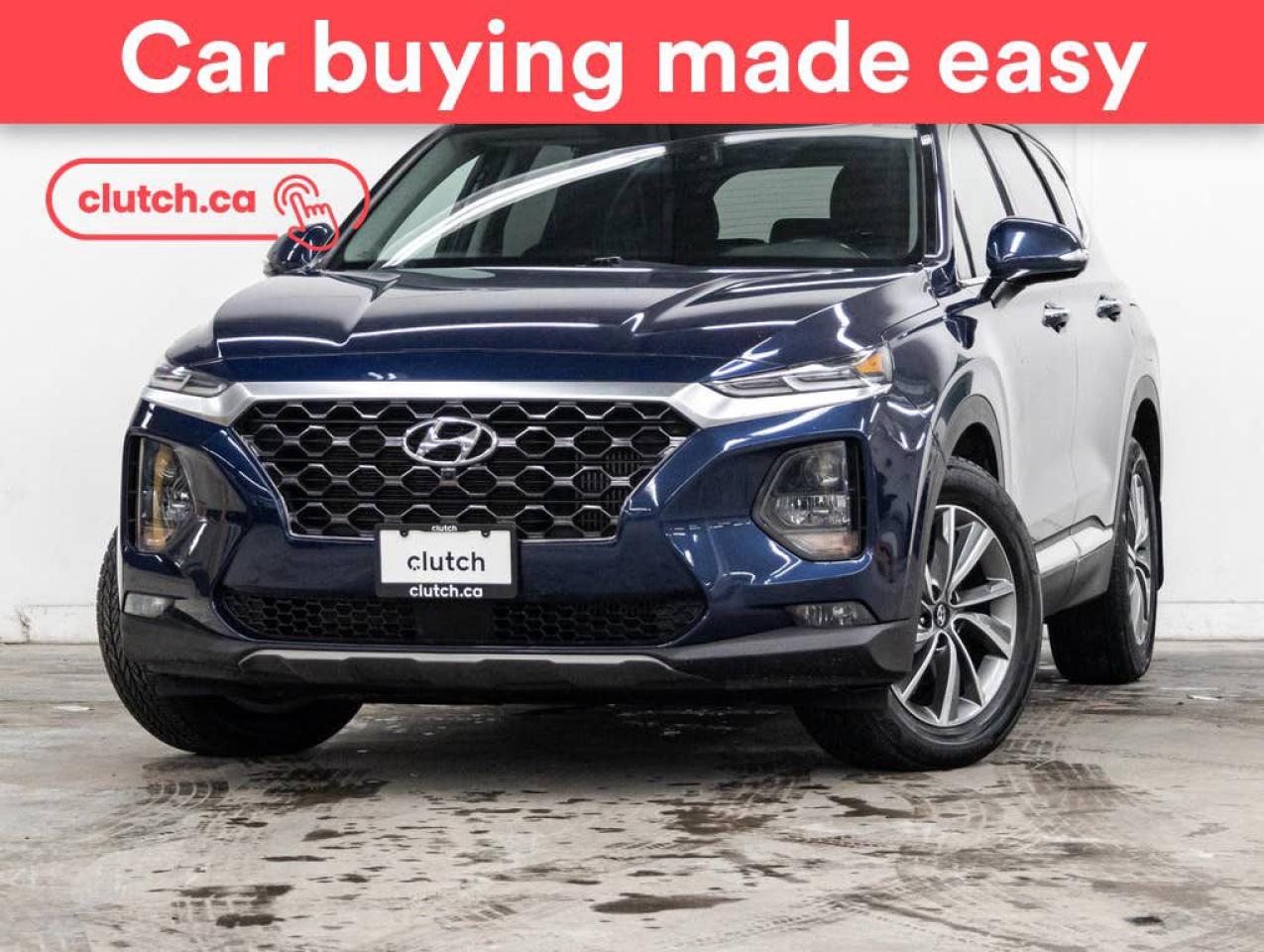 Used 2019 Hyundai Santa Fe Luxury AWD w/ Apple CarPlay & Android Auto, Heated Steering Wheel, Heated Front Seats for sale in Toronto, ON