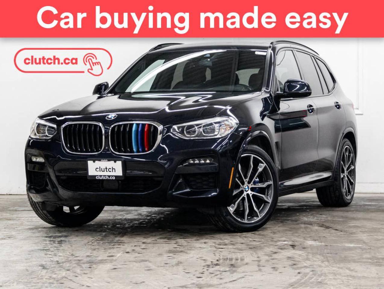 Used 2020 BMW X3 xDrive30i AWD w/ Apple CarPlay & Android Auto, Heated Steering Wheel, Heated Front Seats for sale in Toronto, ON