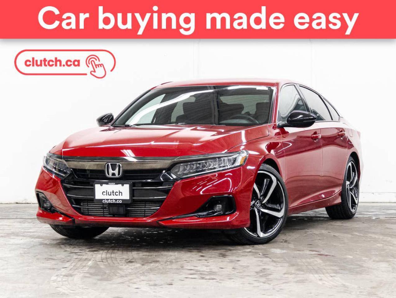 Used 2021 Honda Accord SE w/ Apple CarPlay & Android Auto, Heated Front Seats, Rearview Camera for sale in Toronto, ON