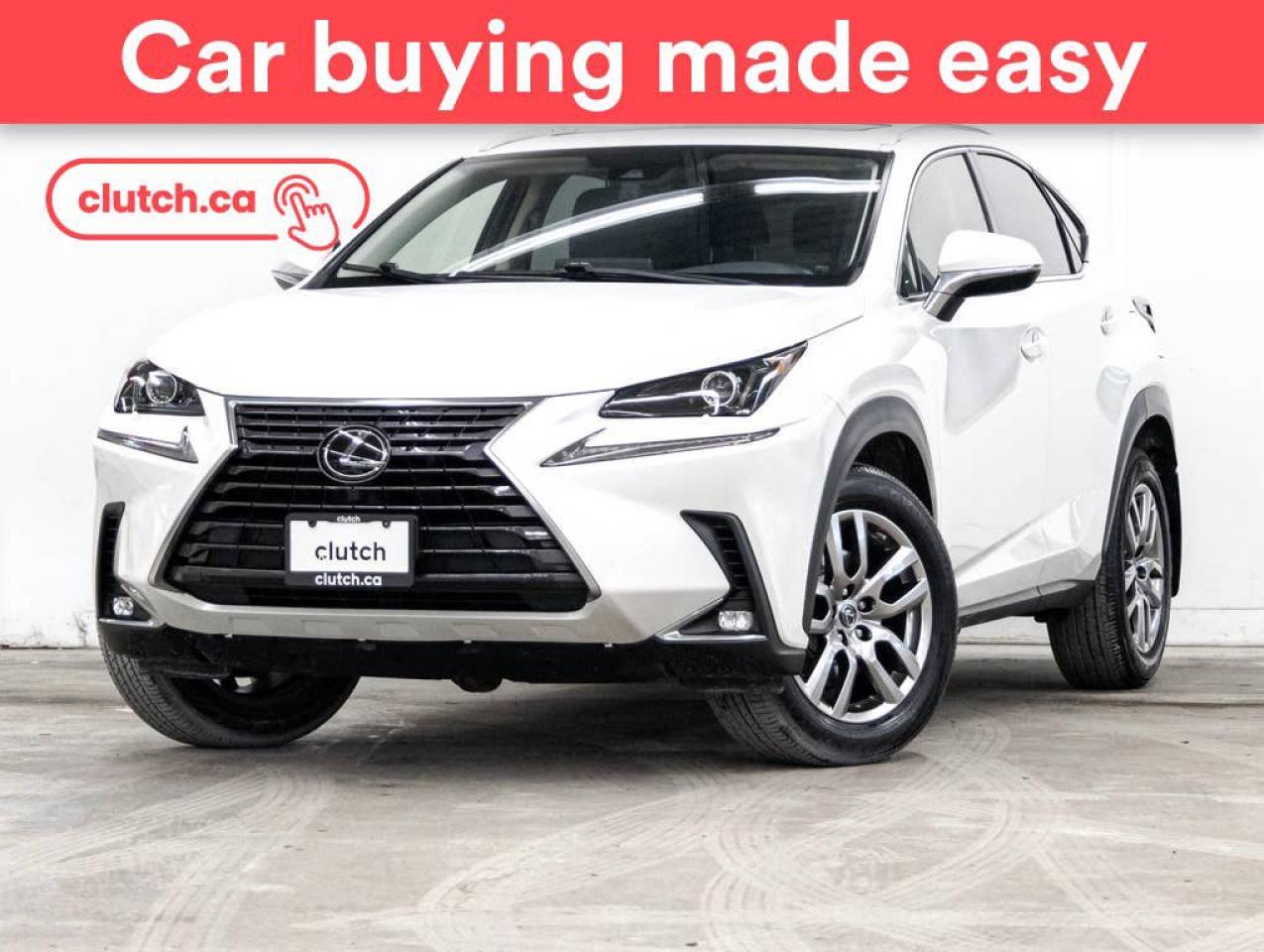 Used 2020 Lexus NX 300 AWD w/ Apple CarPlay & Android Auto, Dual Zone A/C, Power Sunroof for sale in Toronto, ON