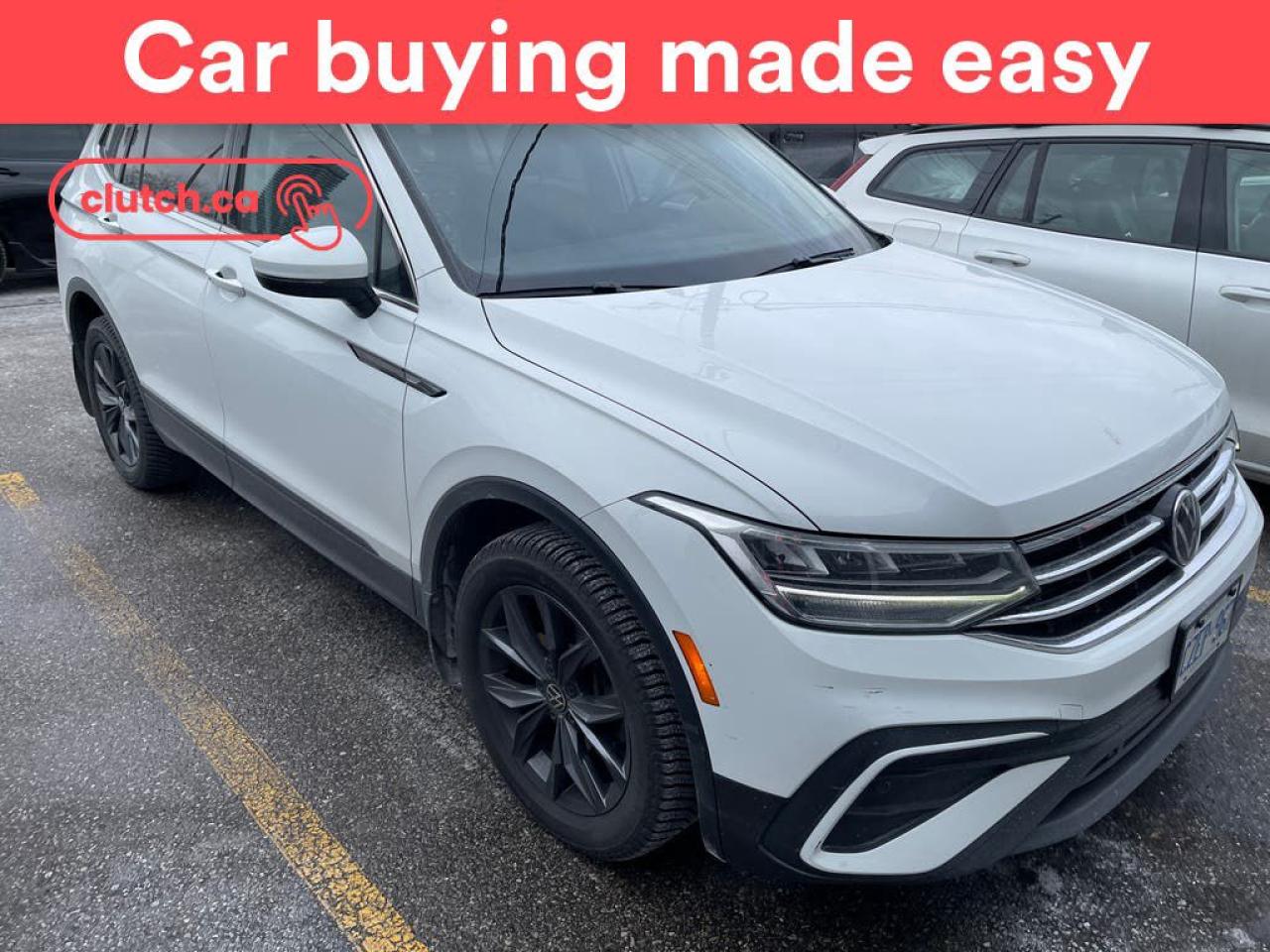 Used 2022 Volkswagen Tiguan Comfortline AWD w/ Apple CarPlay & Android Auto, Dual Zone A/C, Panoramic Sunroof for sale in Toronto, ON