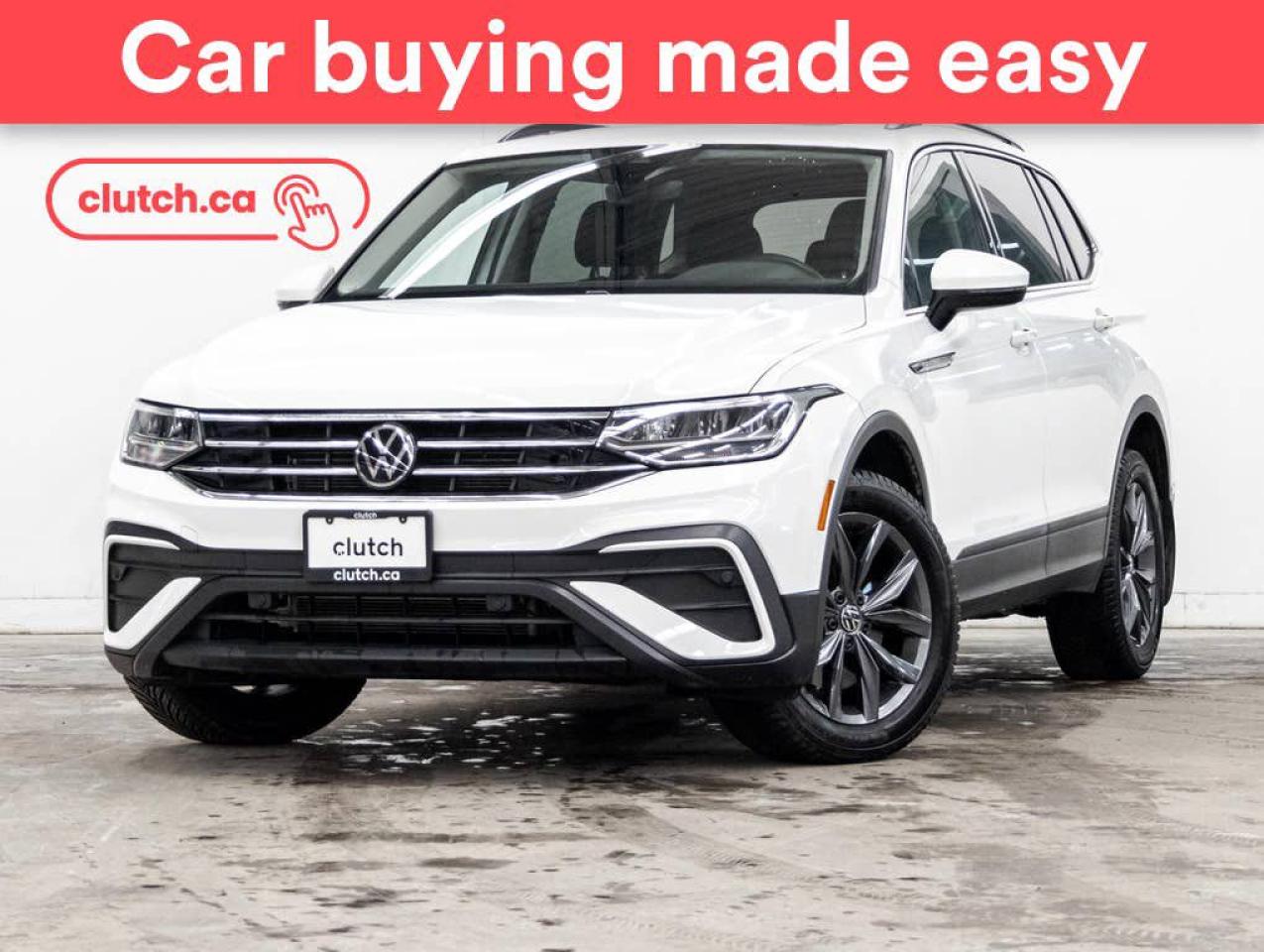 Used 2022 Volkswagen Tiguan Comfortline AWD w/ Apple CarPlay & Android Auto, Dual Zone A/C, Panoramic Sunroof for sale in Toronto, ON