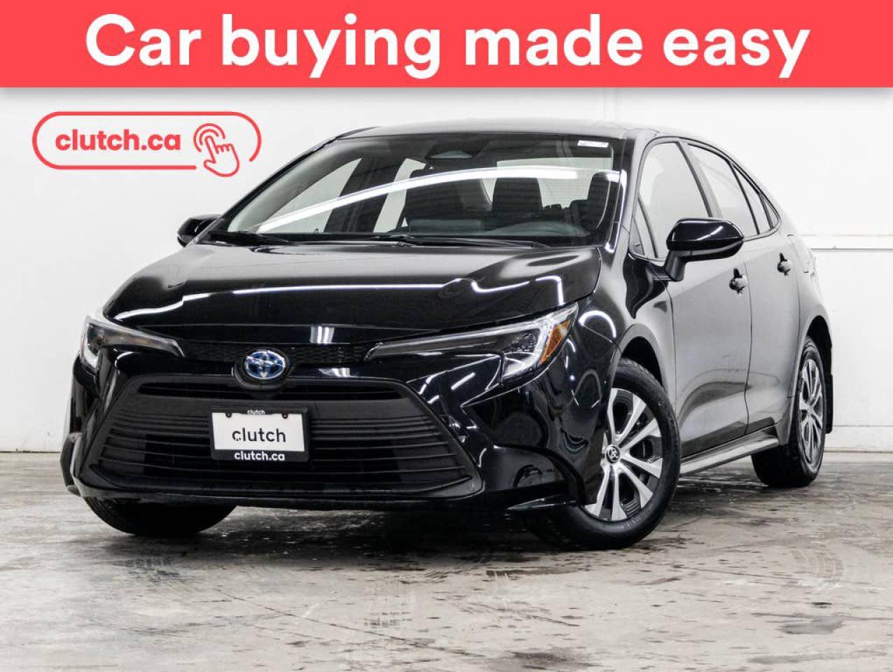 Used 2023 Toyota Corolla Hybrid LE w/ Apple CarPlay & Android Auto, A/C, Rearview Cam for sale in Toronto, ON