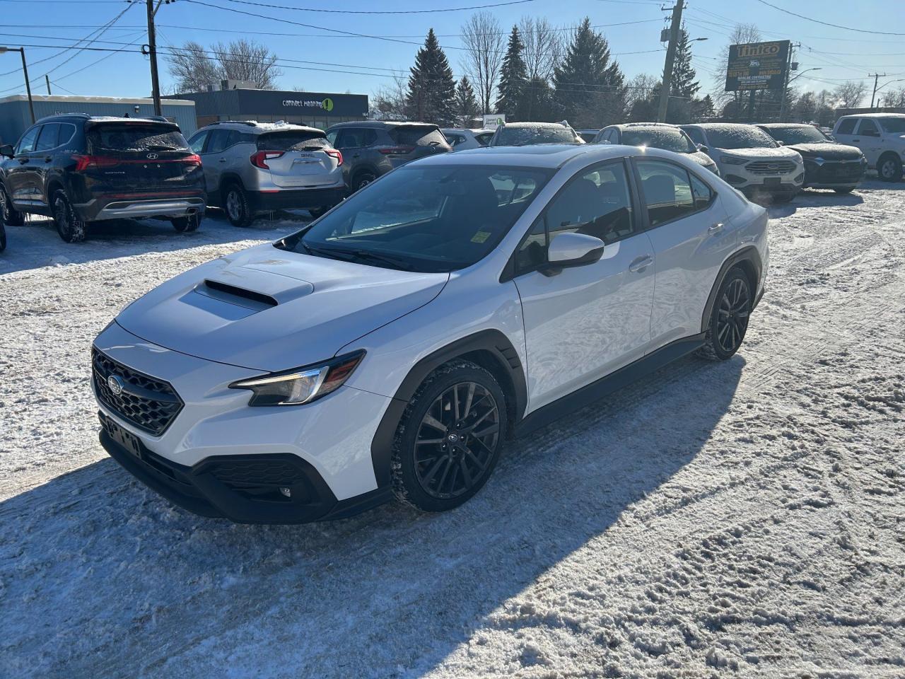 Used 2022 Subaru WRX Sport 2.4L SPORT LOW MILAGE!!!   SUNROOF. HEATED SETAS. BACKUP CAM. A/C. CRUISE. PWR GROUP. KEYLESS ENTRY. for sale in North Bay, ON