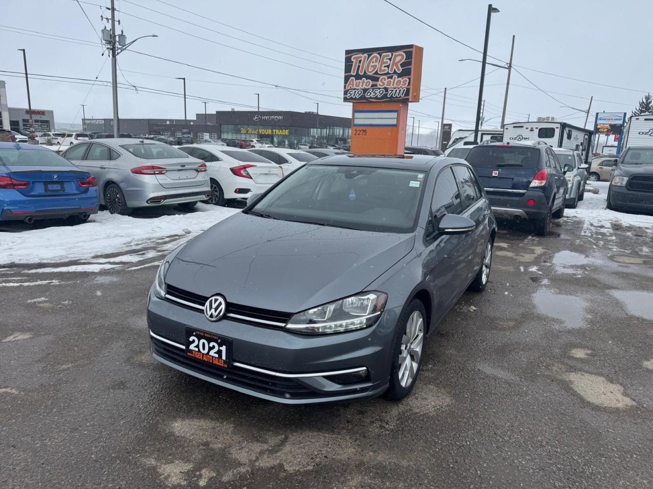 2021 Volkswagen Golf COMFORTLINE, ONLY 48KMS, LOADED, CERTIFIED