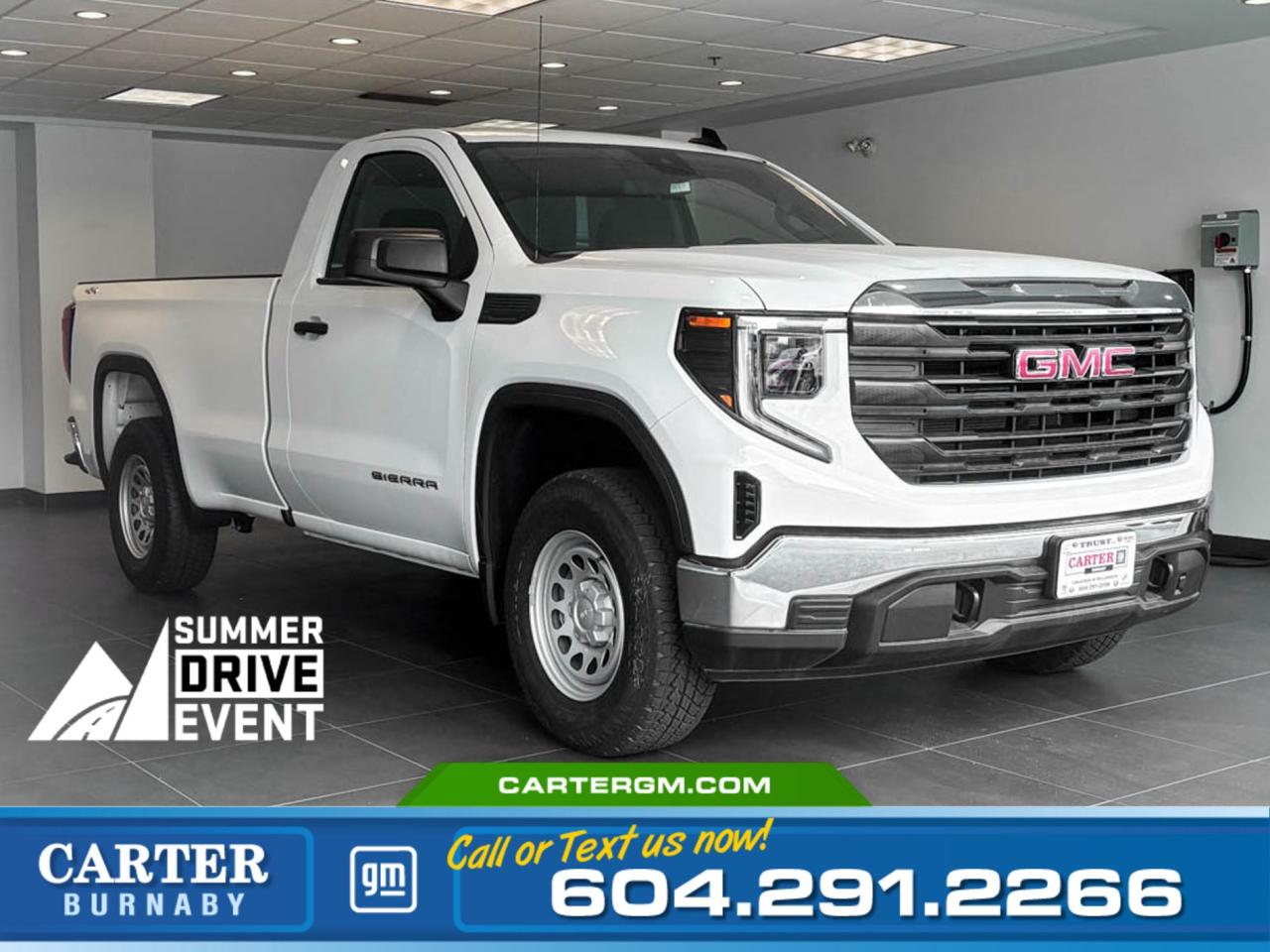 New 2024 GMC Sierra 1500 PRO 4WD | Alum Wheels/HD Rear Camera for sale in Burnaby, BC