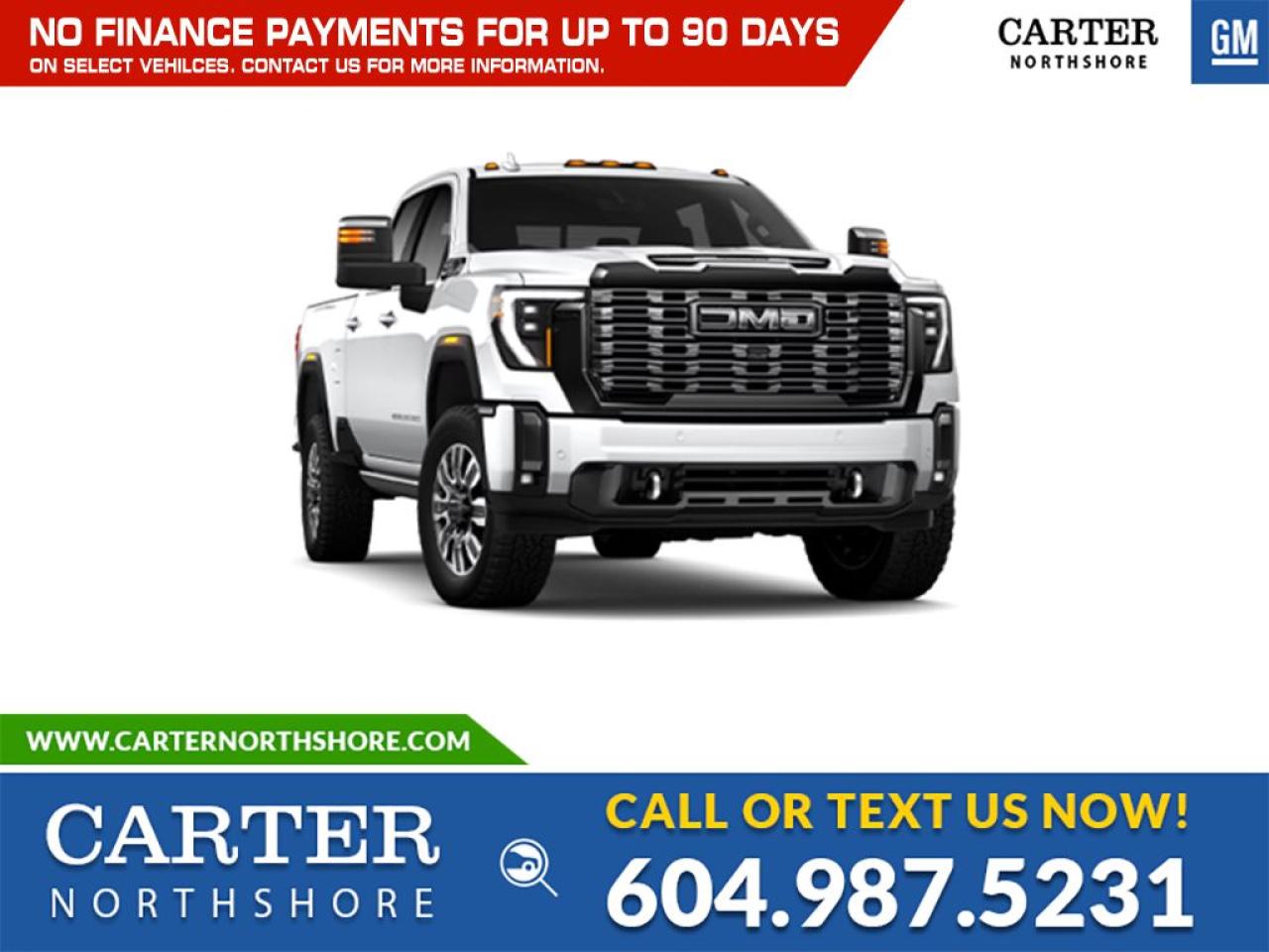 New 2025 GMC Sierra 3500 HD Denali Ultimate/Crew Cab/Diesel for sale in North Vancouver, BC