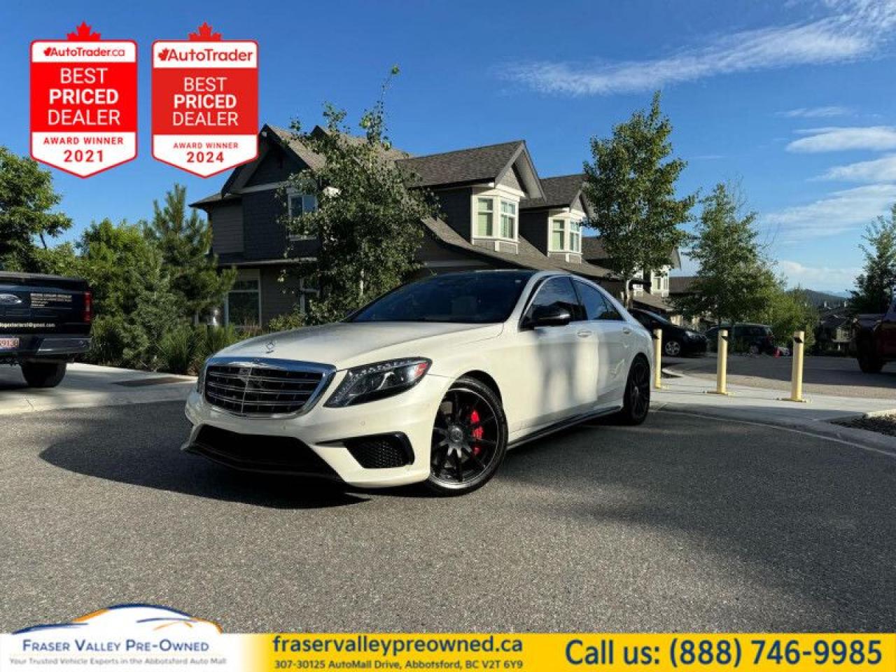 Used 2015 Mercedes-Benz S-Class S 63 AMG  Local, Clean Title for sale in Abbotsford, BC