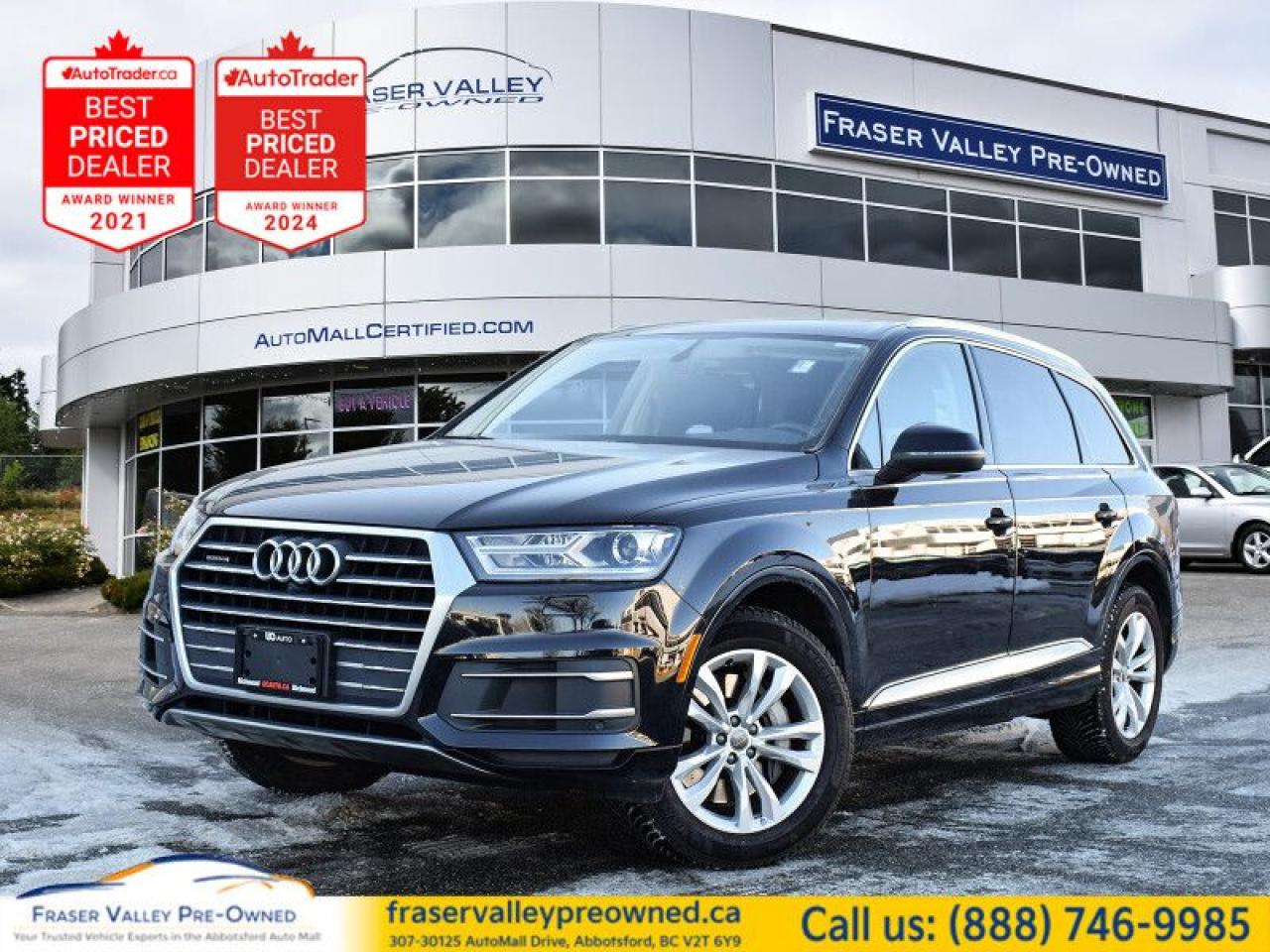 Used 2019 Audi Q7 Progressiv 55 TFSI quattro  Clean No Accidents, Lo for sale in Abbotsford, BC