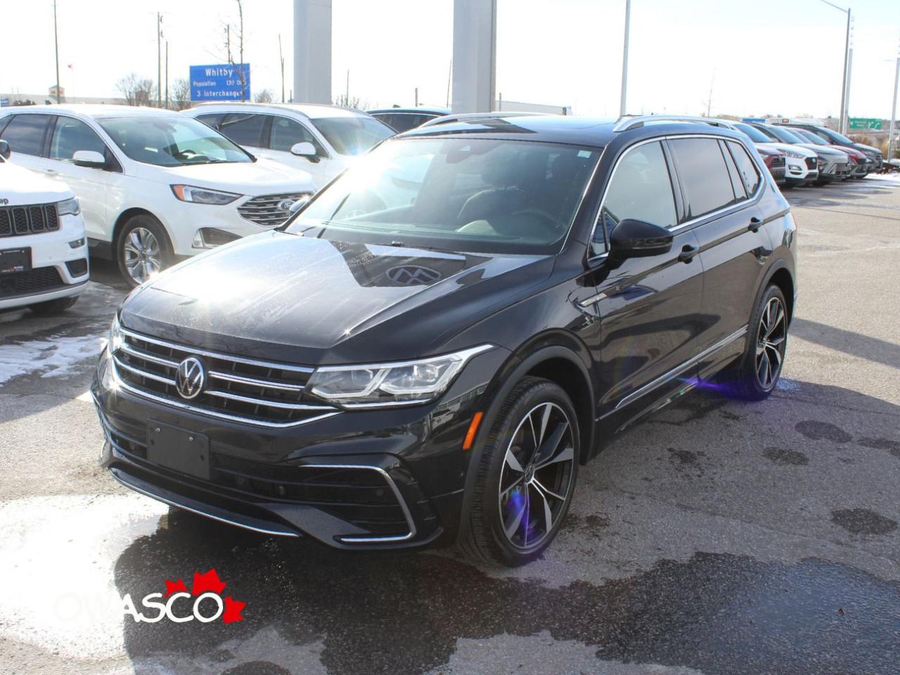 Used 2022 Volkswagen Tiguan 2.0L One Owner Off Lease! Great kms! 3rd Row Seats for sale in Whitby, ON