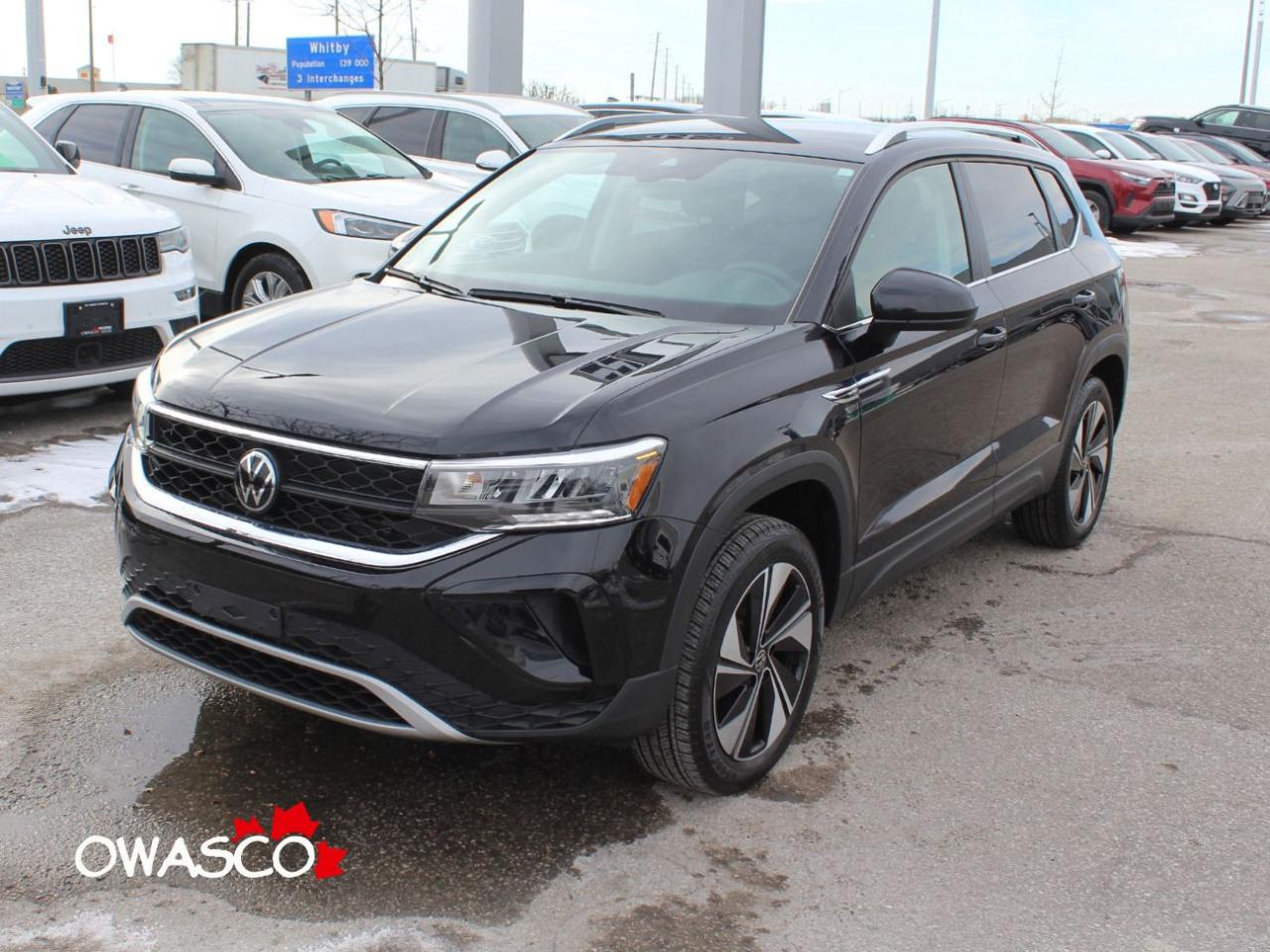 Used 2024 Volkswagen Taos 1.5L Comfortline! Clean CarFax! for sale in Whitby, ON