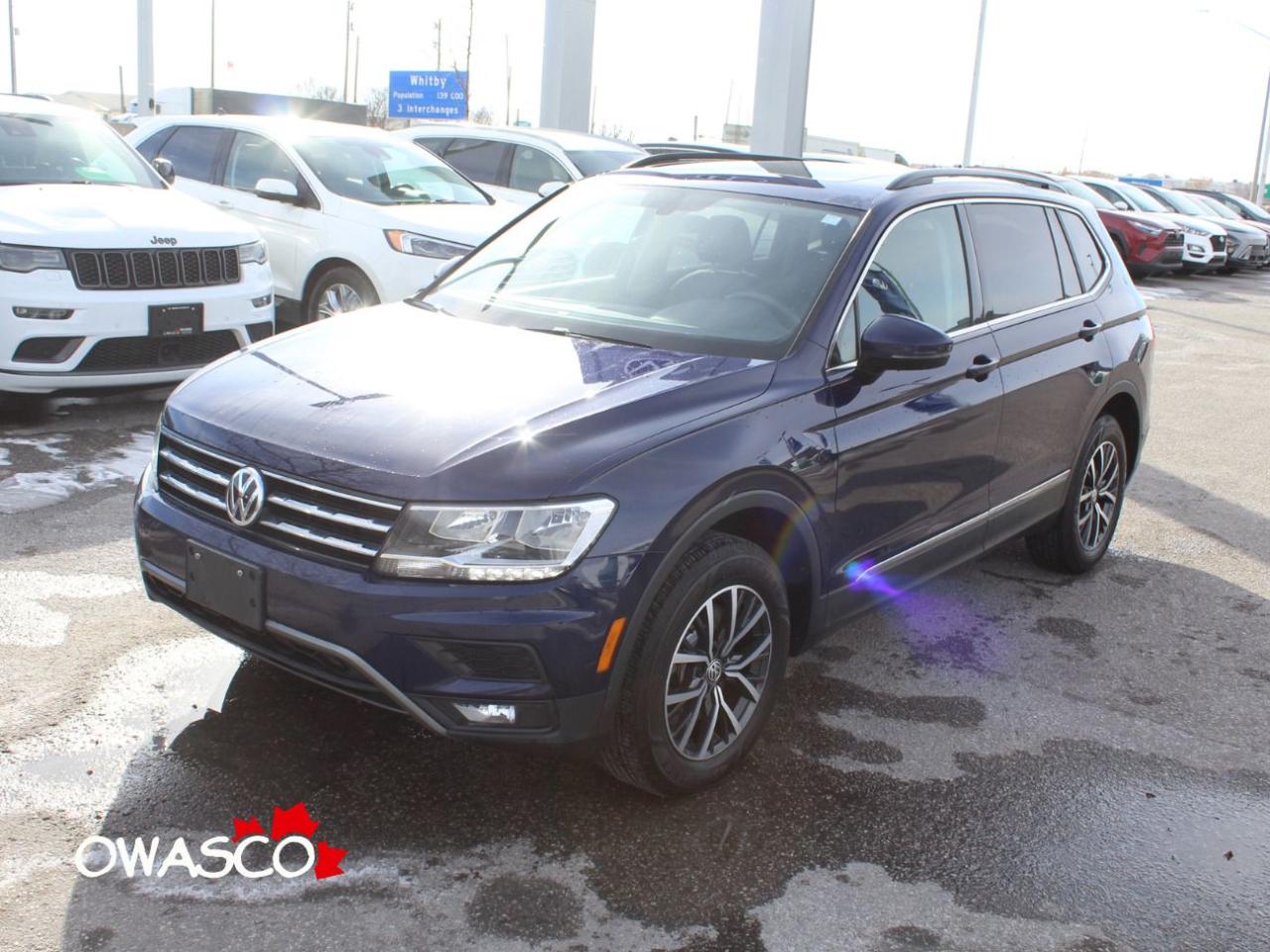 Used 2021 Volkswagen Tiguan 2.0L Panoramic Sunroof! Clean CarFax! for sale in Whitby, ON