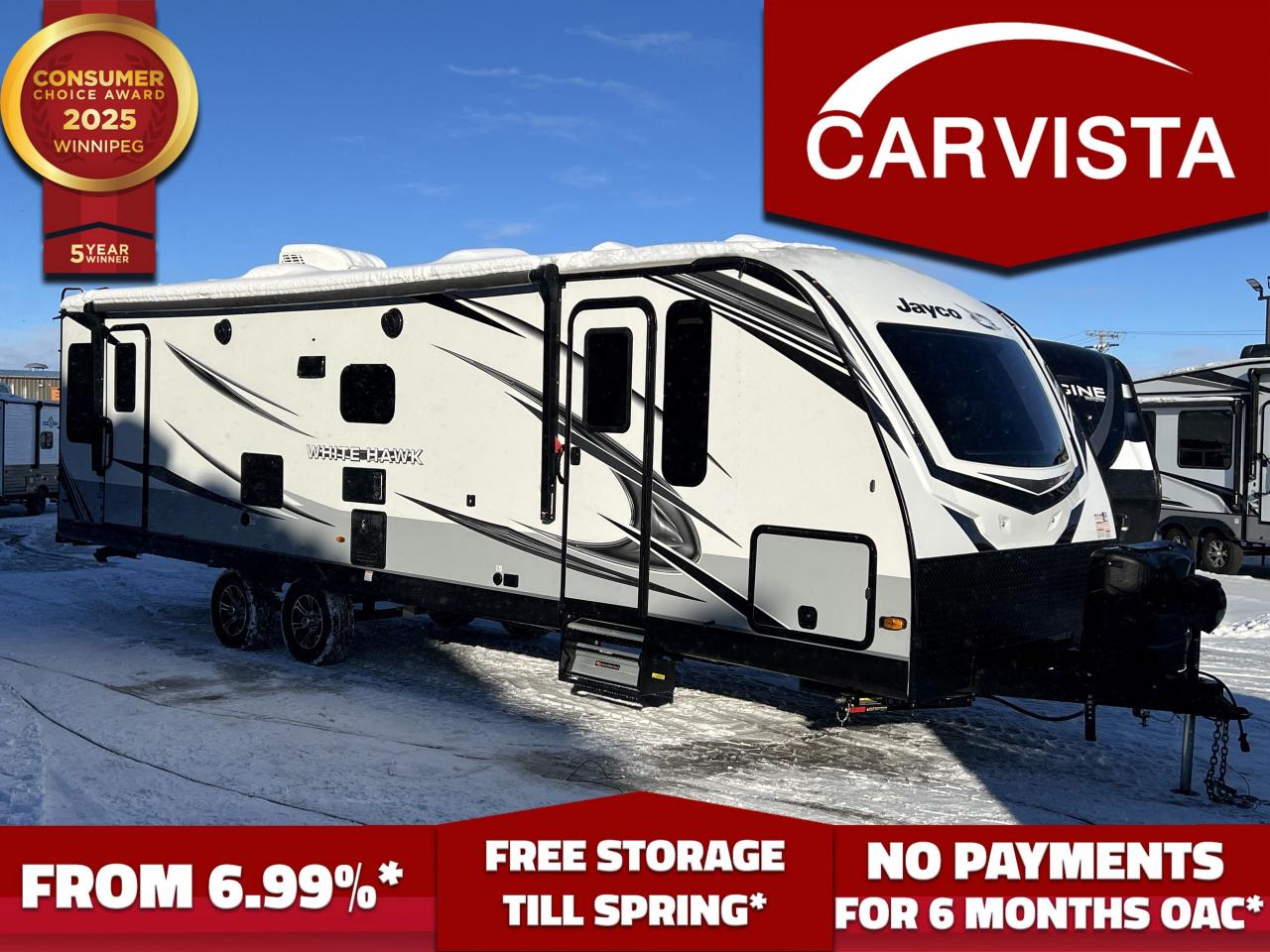 Used 2023 Jayco White Hawk 29RL - REAR LIVING SPACE for sale in Winnipeg, MB