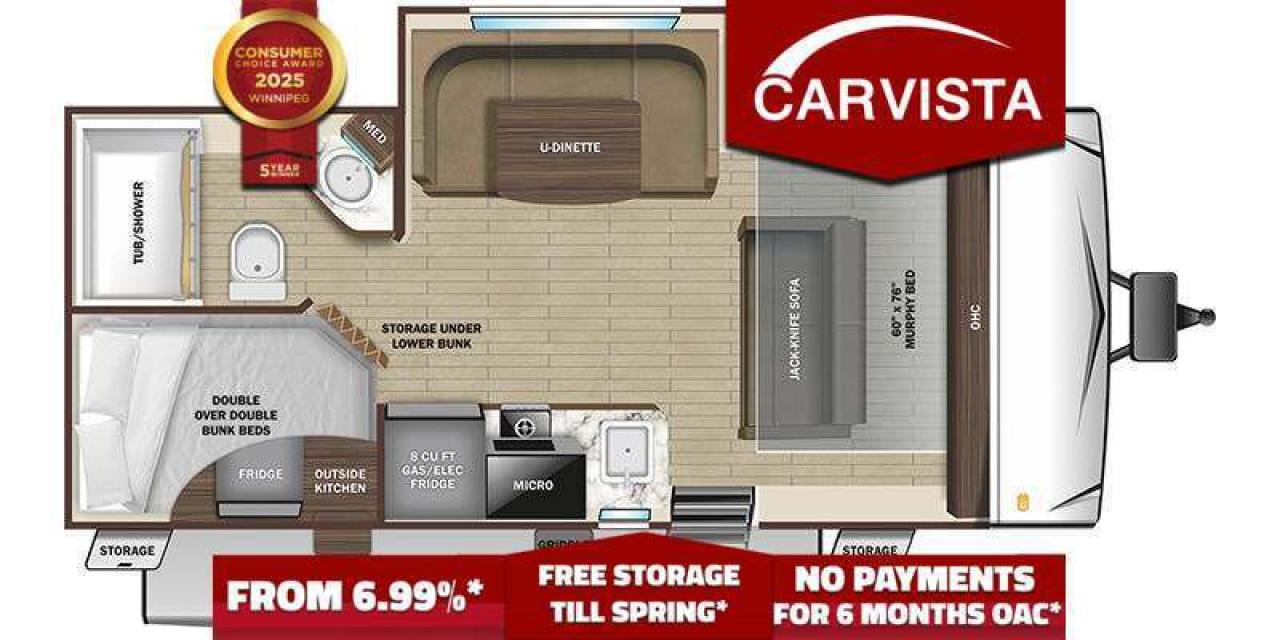 Used 2022 Highland Ridge RV Range Lite Air 19MBH - Bunks for sale in Winnipeg, MB