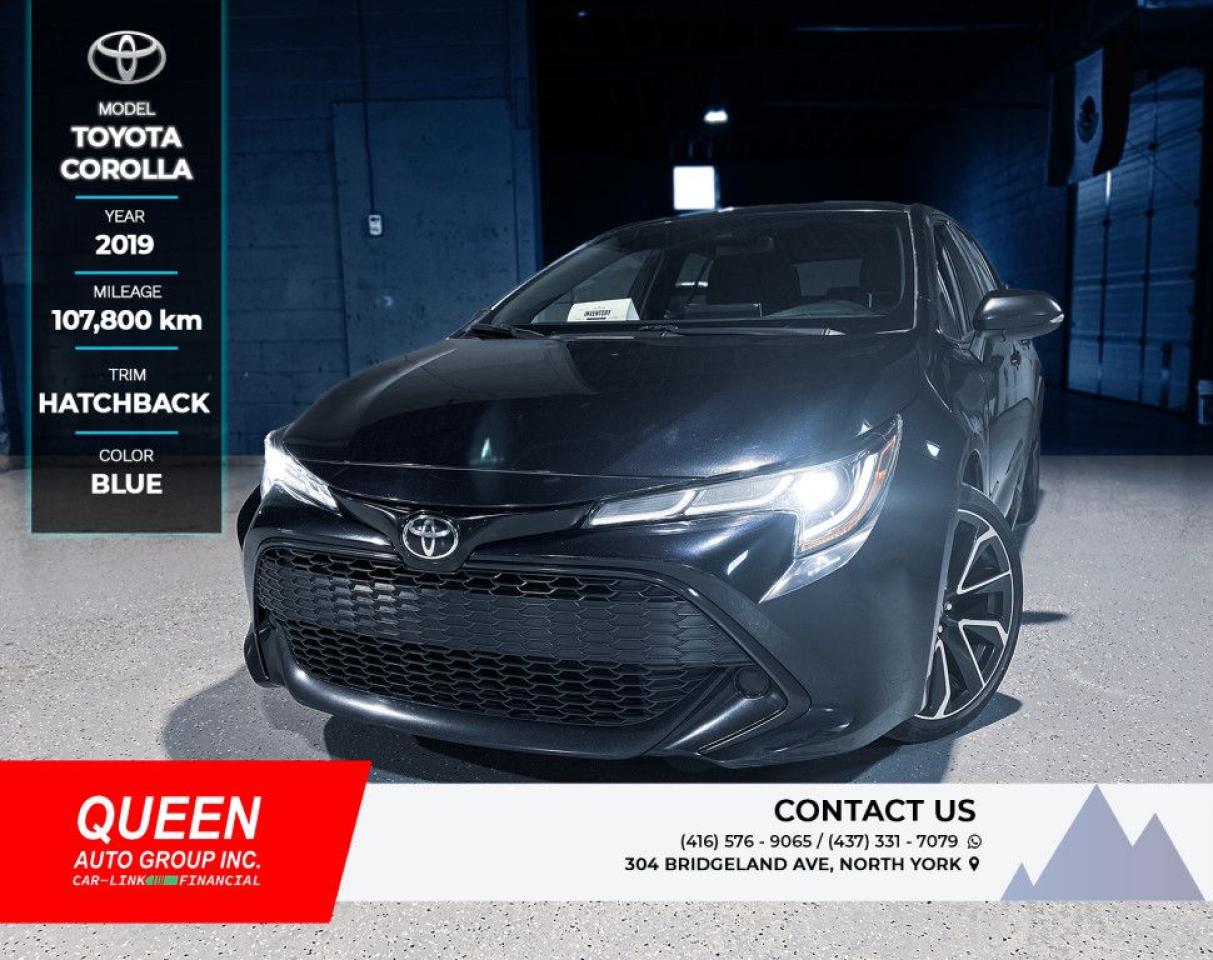 Used 2019 Toyota Corolla Hatchback XSE 5dr Manual for sale in Toronto, ON