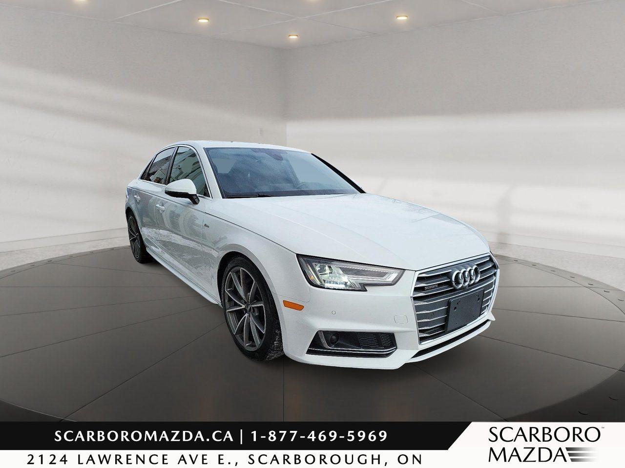 Used 2017 Audi A4 TECH|NAV|AUTO for sale in Scarborough, ON