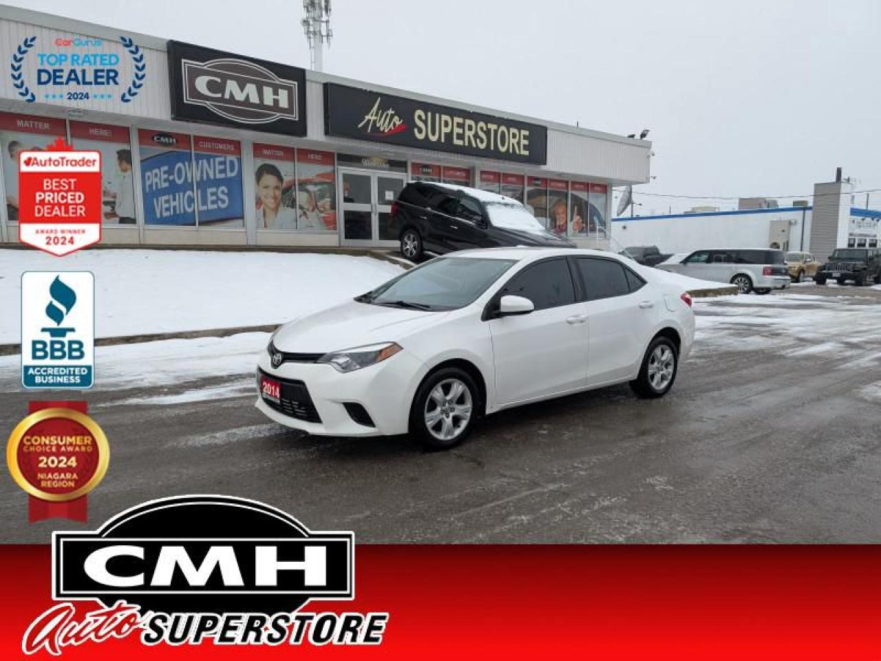 Used 2014 Toyota Corolla LE  **CAM BLUETOOTH HTD-SEATS** for sale in St. Catharines, ON