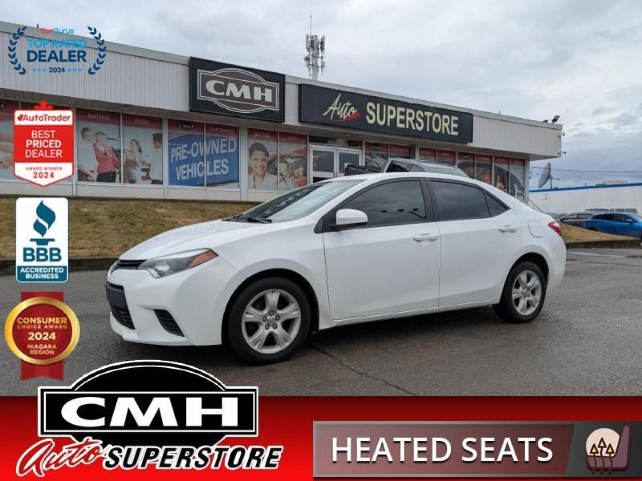 2014 Toyota Corolla LE  **CAM BLUETOOTH HTD-SEATS**