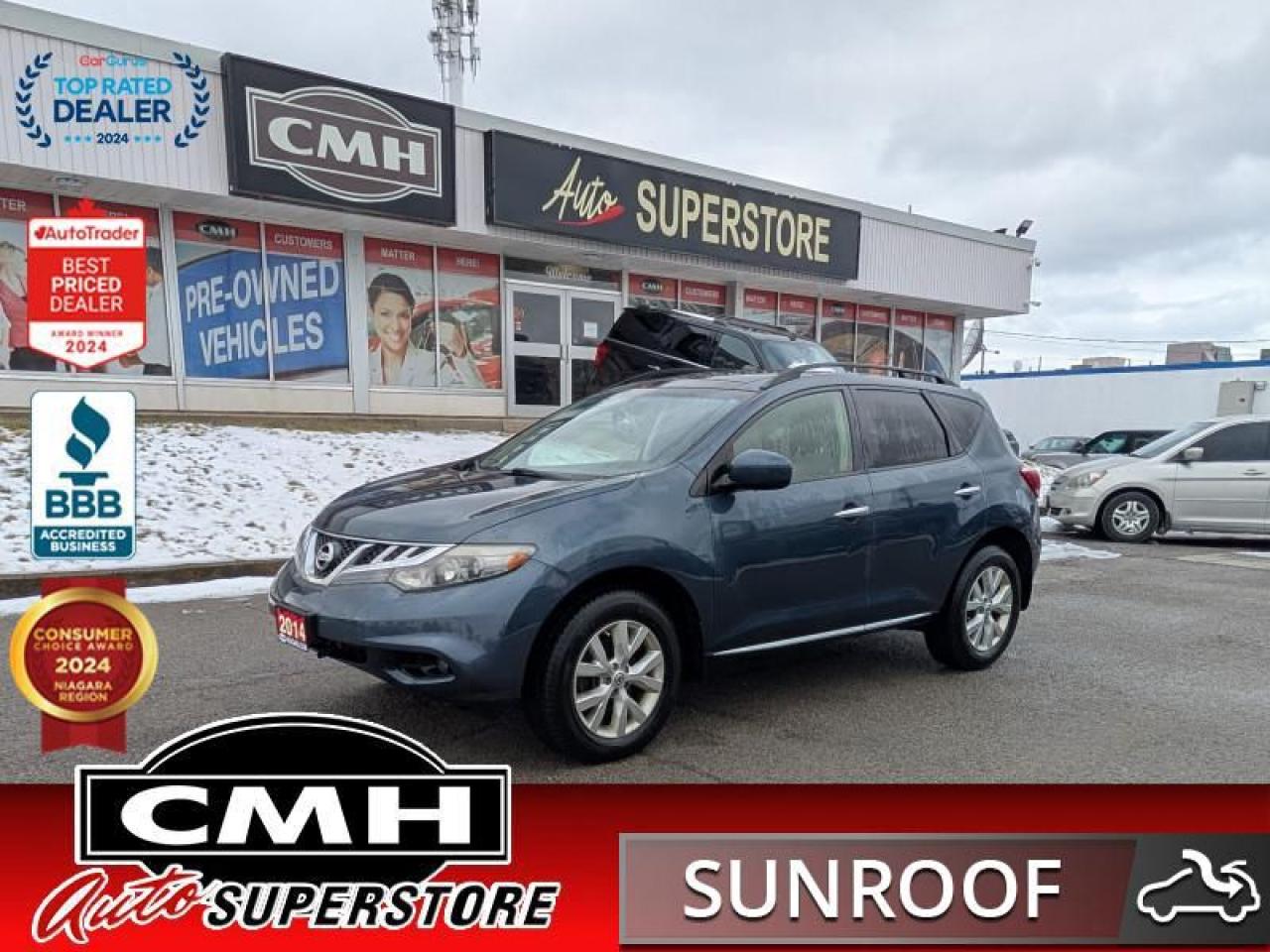 Used 2014 Nissan Murano SV  **DUAL ROOF - PWR SEATS** for sale in St. Catharines, ON