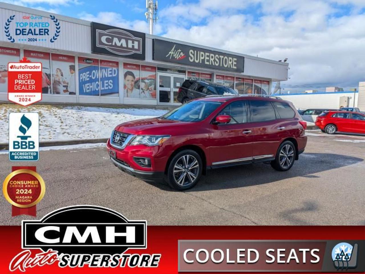 Used 2018 Nissan Pathfinder 4x4 Platinum  **LOADED** for sale in St. Catharines, ON