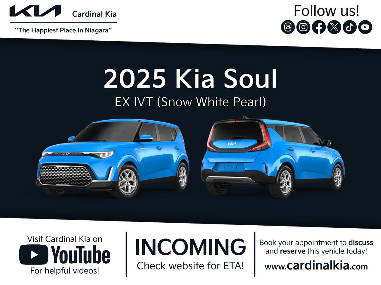 New 2025 Kia Soul EX for sale in Niagara Falls, ON