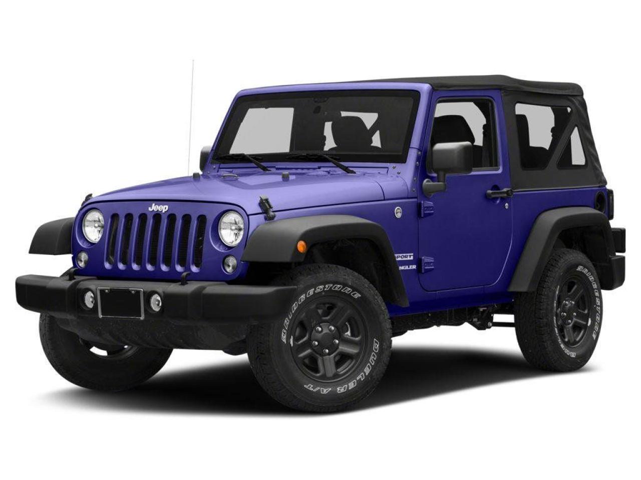 Used 2017 Jeep Wrangler SPORT for sale in Thunder Bay, ON