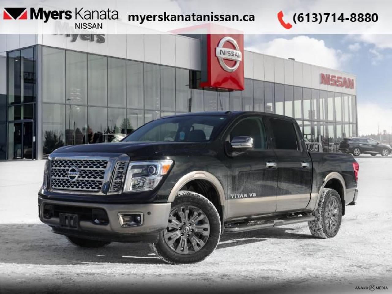 Used 2018 Nissan Titan Platinum  - Navigation -  Leather Seats for sale in Kanata, ON